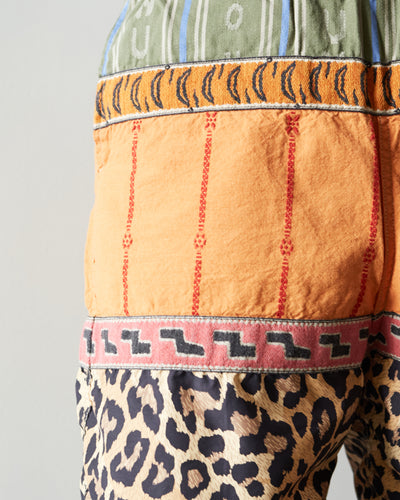 Kapital Crazy Eco Baka Shorts, Patchwork