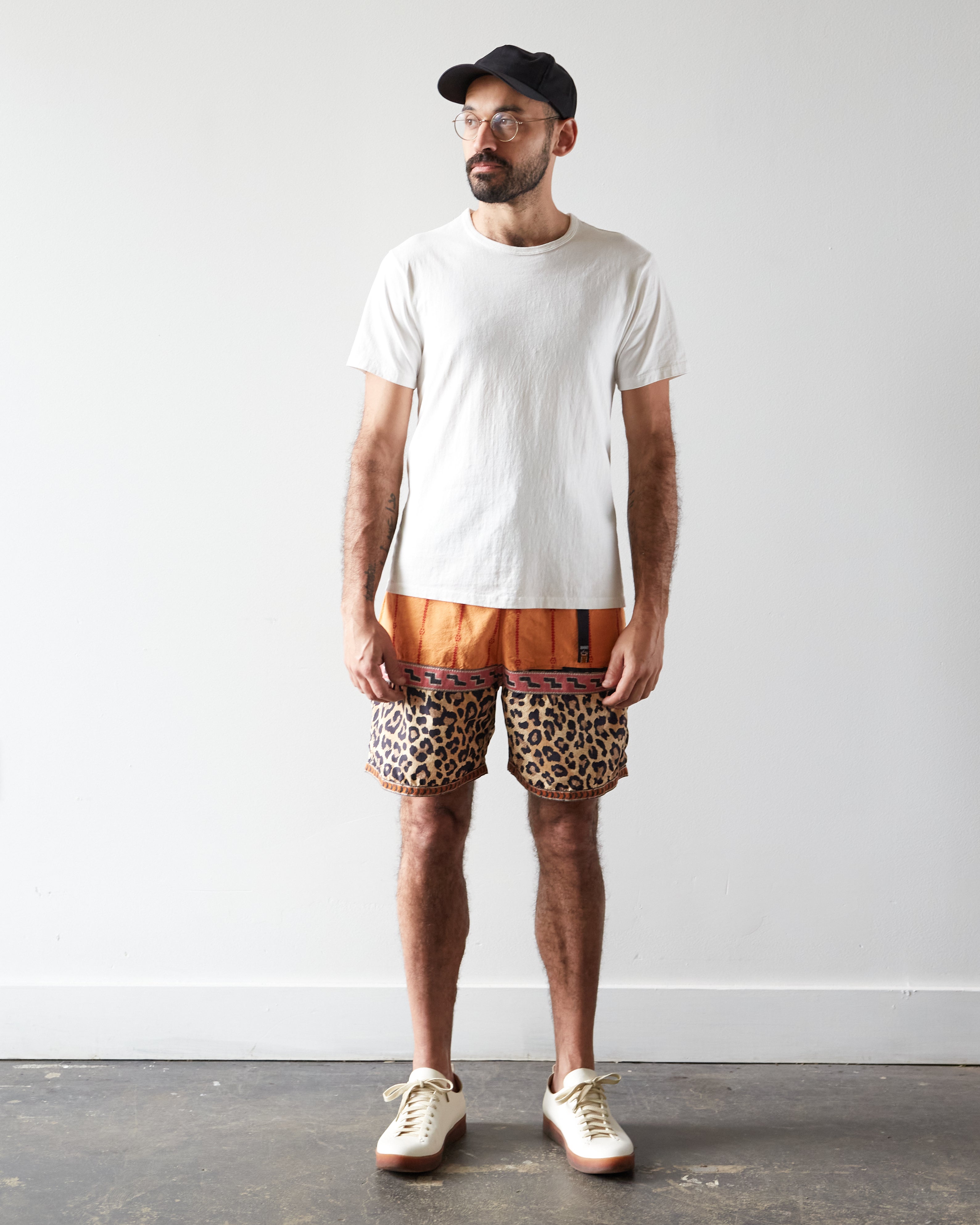 Kapital Crazy Eco Baka Shorts, Patchwork – Glasswing