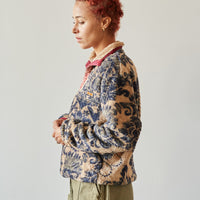 Kapital Damask Fleece Pullover, Beige