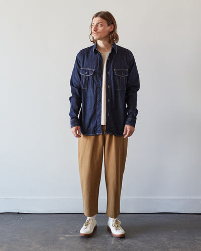 Kapital Denim Work Shirt, Indigo