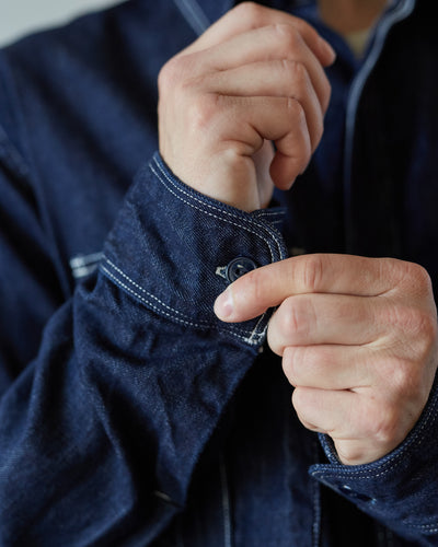 Kapital Denim Work Shirt, Indigo