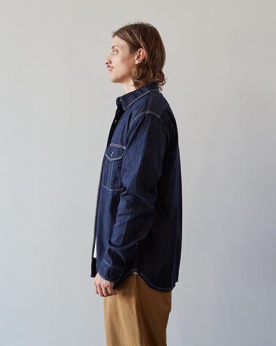 Kapital Denim Work Shirt, Indigo