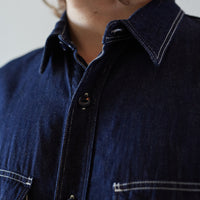 Kapital Denim Work Shirt, Indigo