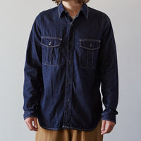 Kapital Denim Work Shirt, Indigo