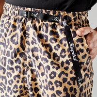 Kapital Fast-Dry Taffeta Easy Shorts, Leopard