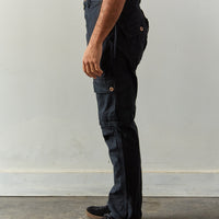 Kapital Light Canvas Ringoman Cargo Pants, Black