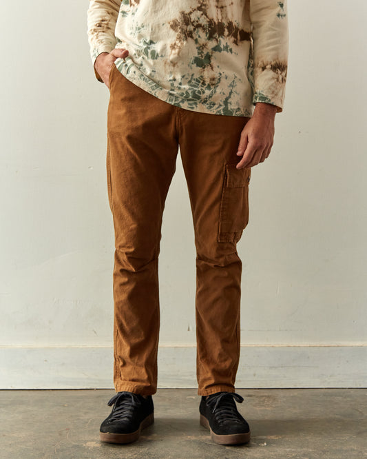 Kapital Light Canvas Ringoman Cargo Pants, Gold 3 Kapital Light Canvas Ringoman Cargo Pants, Gold 3