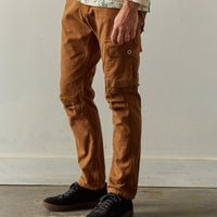 Kapital Light Canvas Ringoman Cargo Pants, Gold