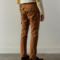 Kapital Light Canvas Ringoman Cargo Pants, Gold