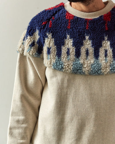 Kapital Nordic Sweater, Navy