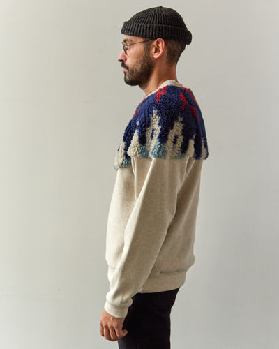 Kapital Nordic Sweater, Navy