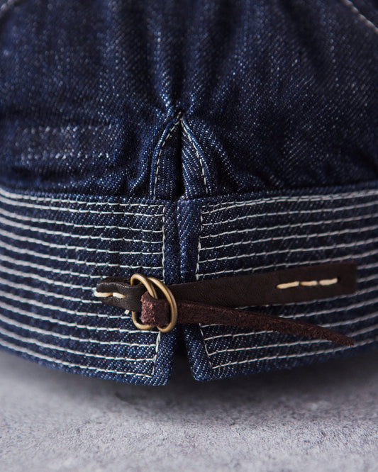 Kapital Old Man and the Sea Cap 12oz Denim, Dark