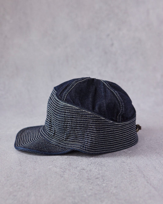 Kapital Old Man and the Sea Cap 12oz Denim, Dark