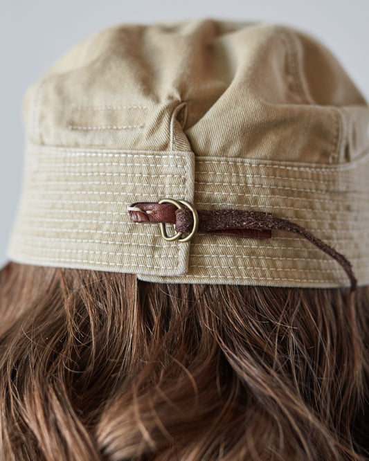 Kapital Old Man and the Sea Cap, Beige