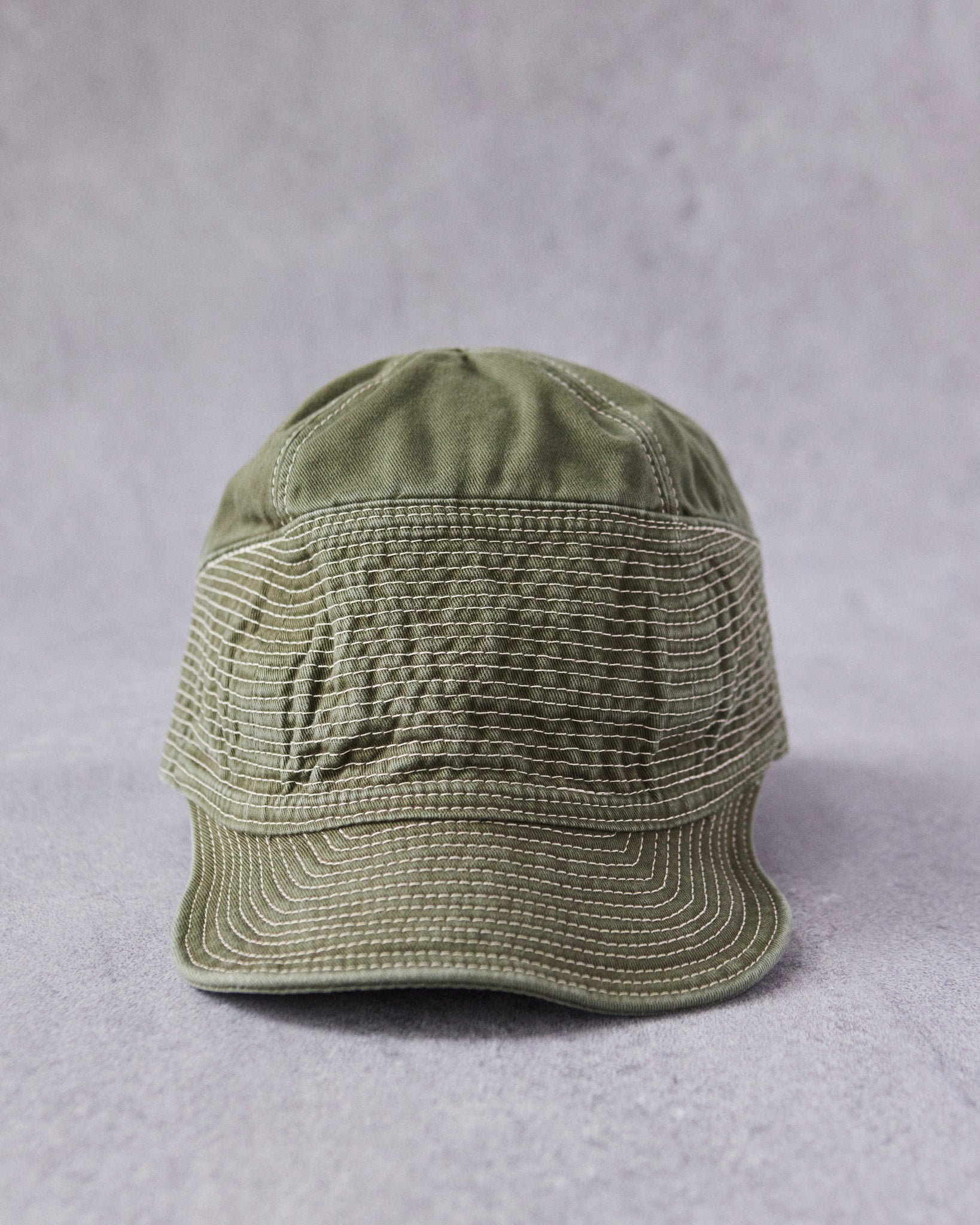 Kapital Old Man and the Sea Cap, Khaki Green | Glasswing