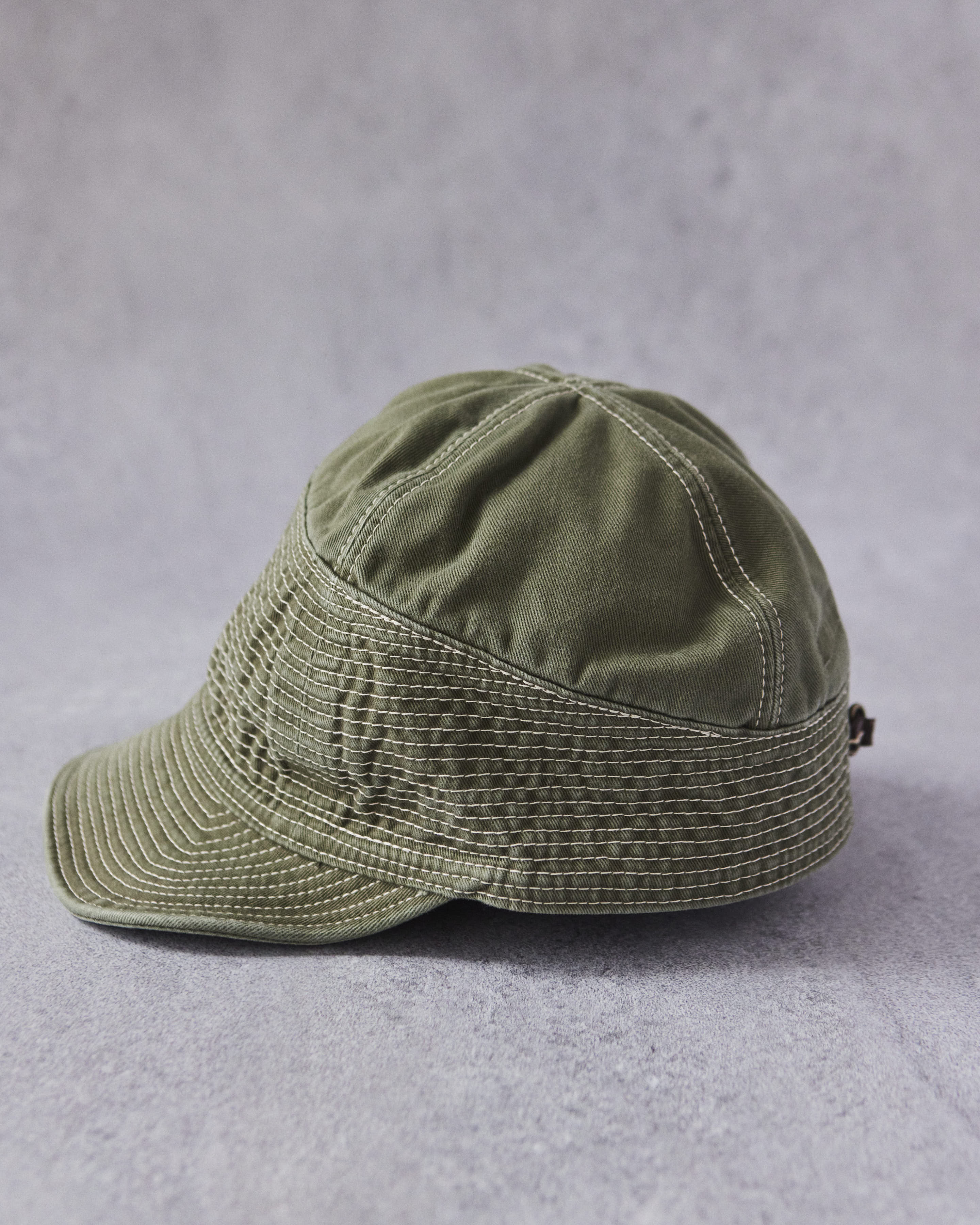 Kapital Old Man and the Sea Cap, Khaki Green – Glasswing