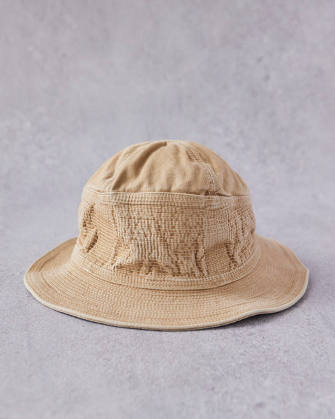 Oil and GAZ 85% Paper 15% Poly Beige Hat with Black Ribbon Men Beach Hat Beige H01-1