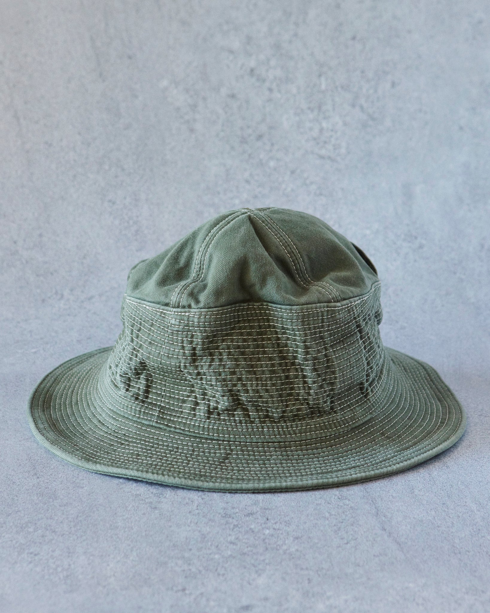 Kapital Old Man and the Sea Chino Hat, Khaki