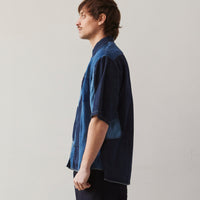 Kapital Patchwork Katmandu Shirt, Indigo