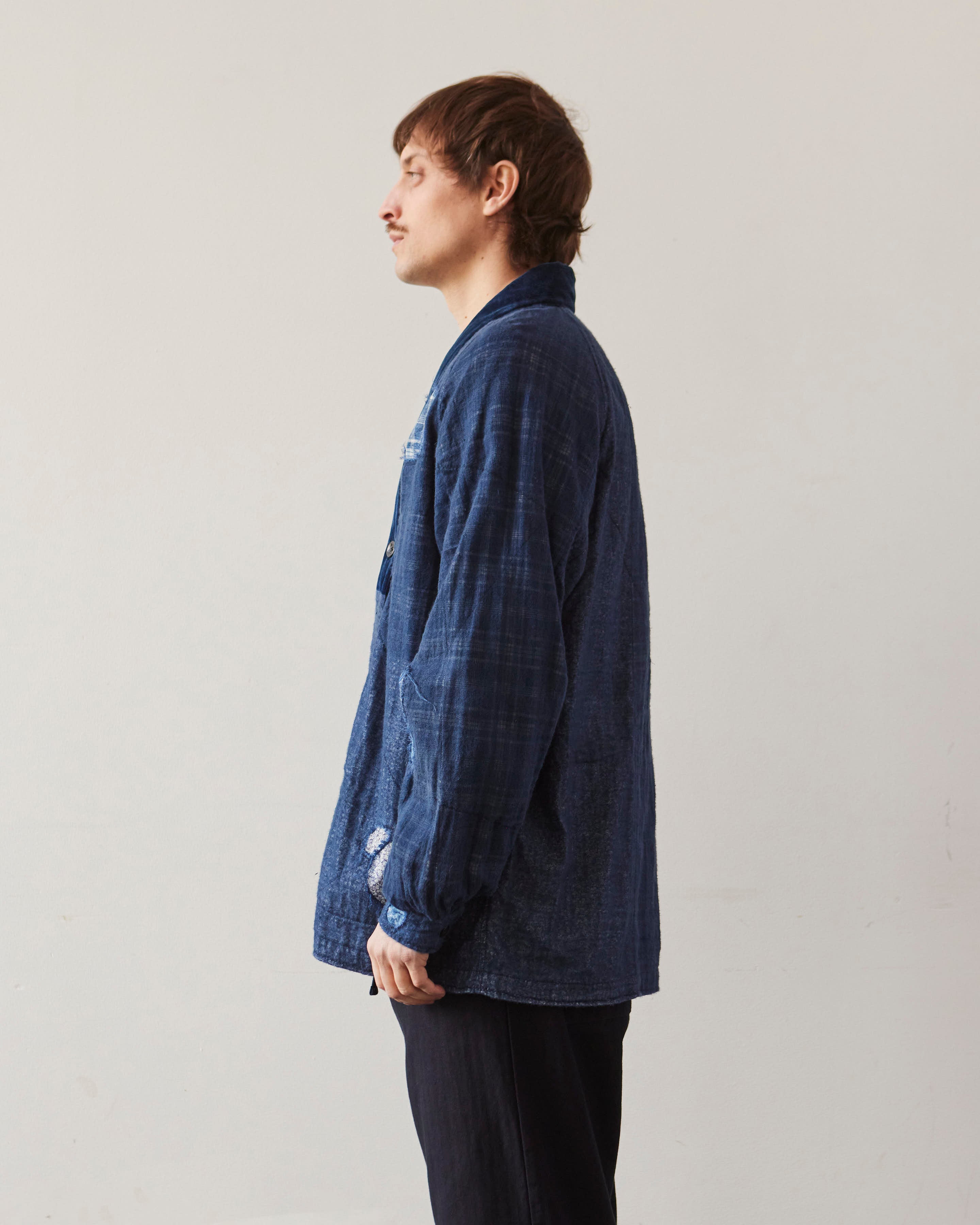 Kapital Patchwork Nora-Dot Tiger Juddbhan, Indigo – Glasswing