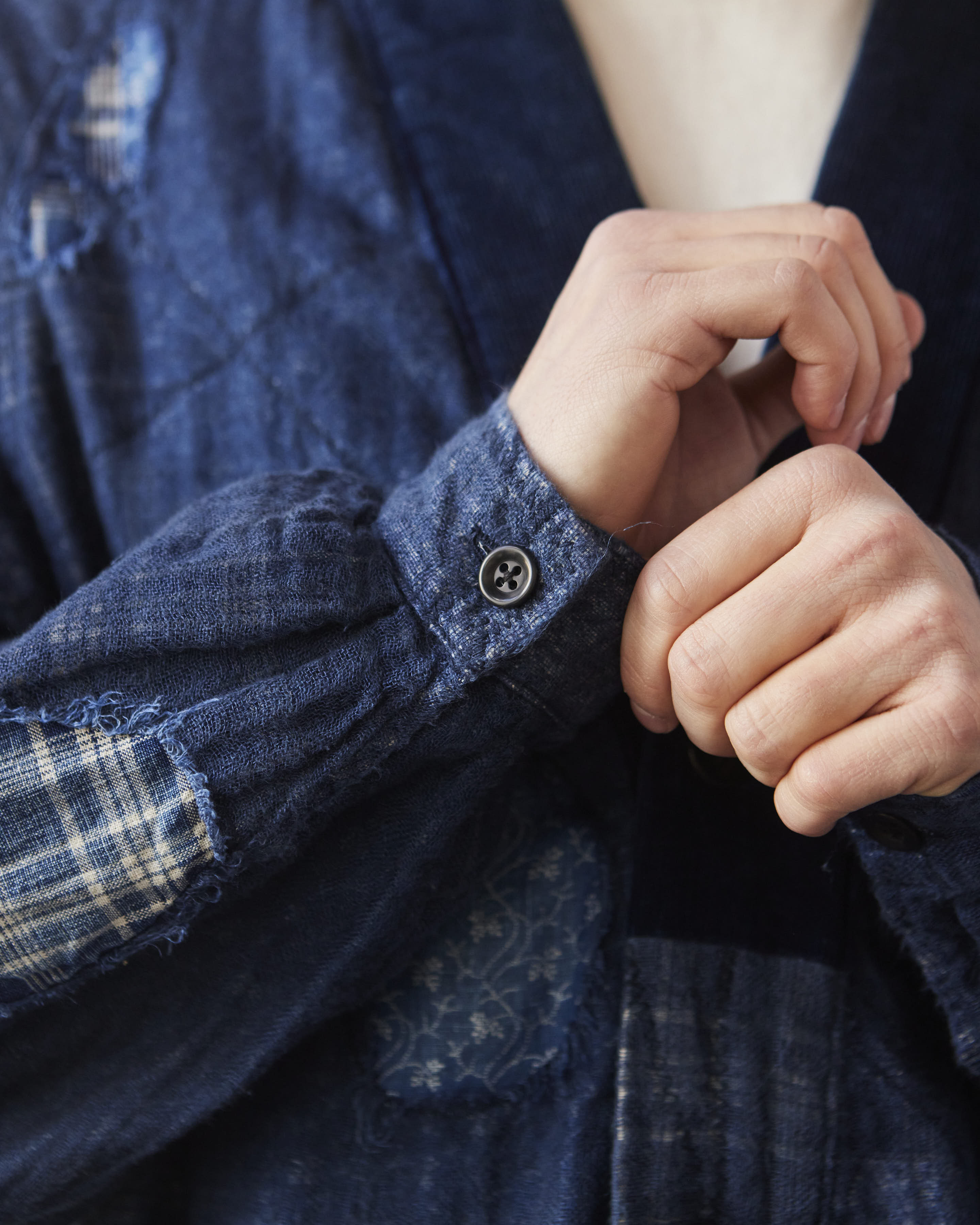 newjeansハニ着用KAPITAL COLLAR RETRO POLO - メルカリ