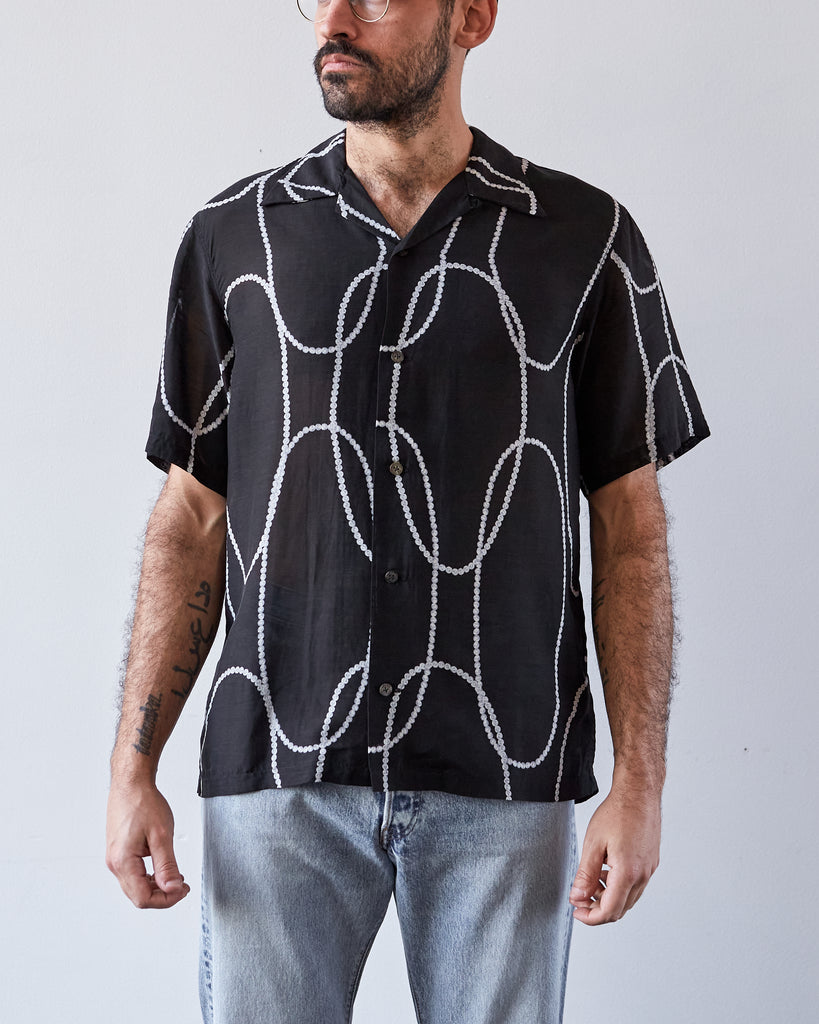 kaval カヴァル khadi silk aloha short shirt 【人気No.1