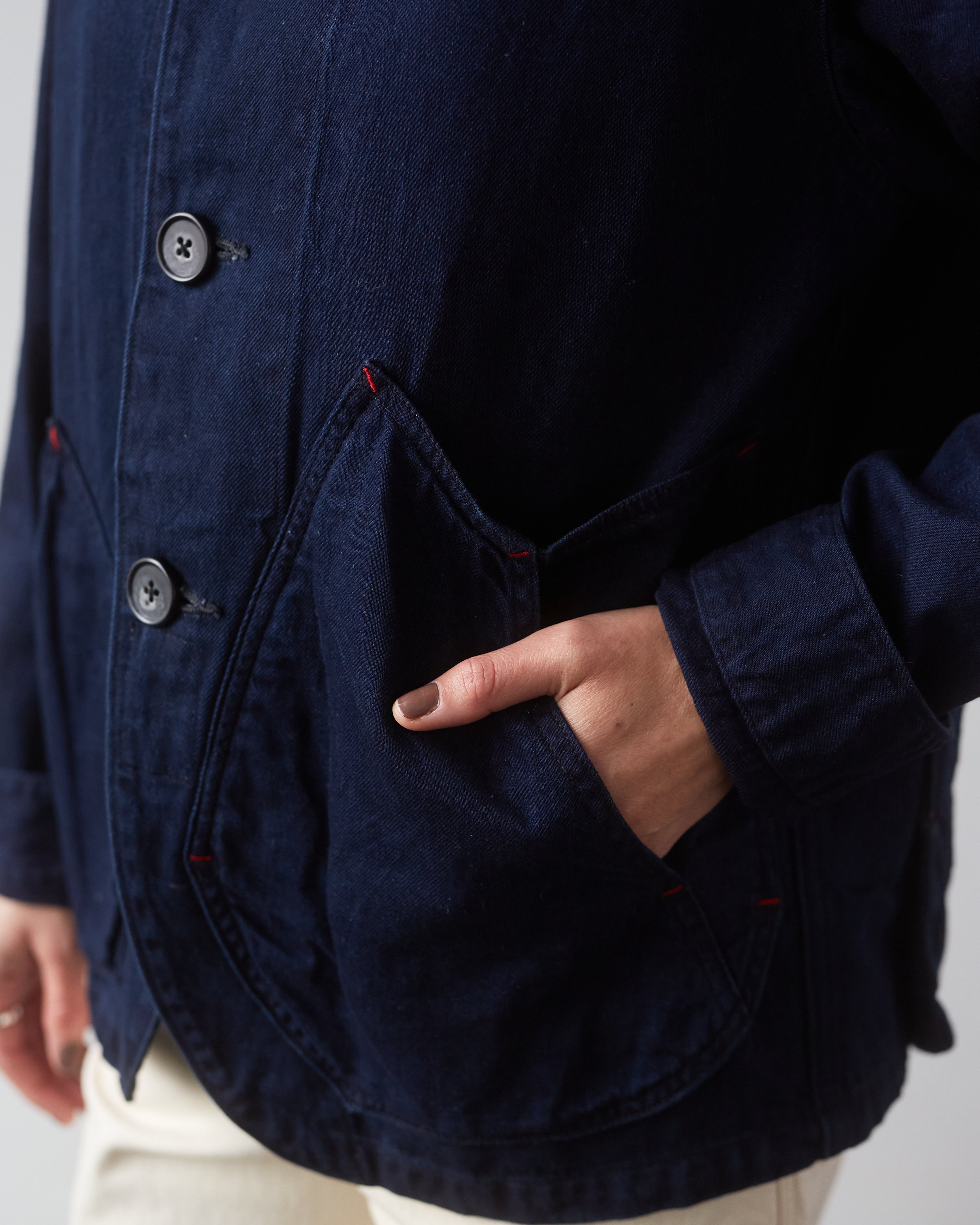 Kapital Ringoman Coverall, Indigo – Glasswing