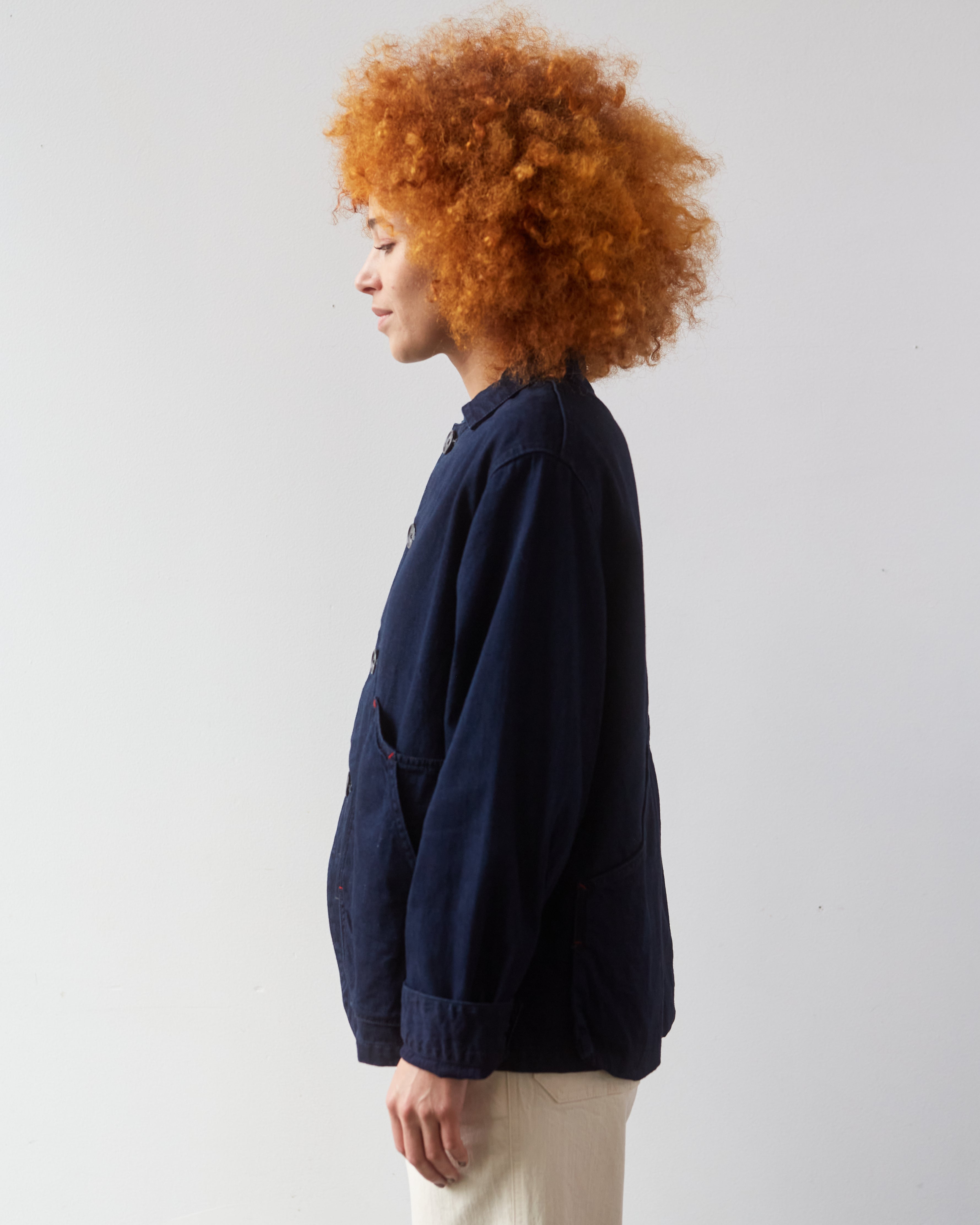 Kapital Ringoman Coverall, Indigo – Glasswing