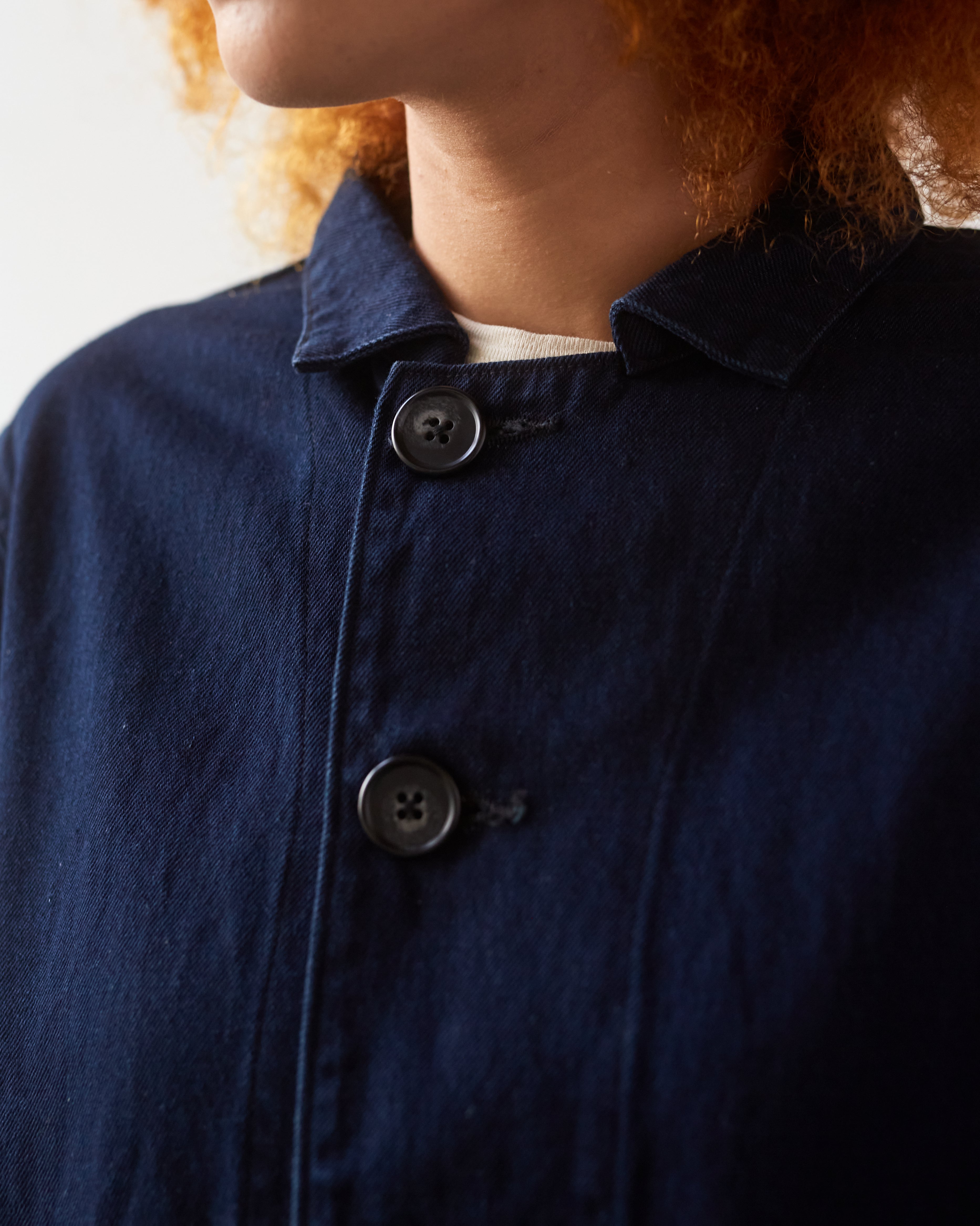 ジャケット・アウター KAPITAL RINGOMAN COVERALL INDIGO DENIM Kapital 12oz Denim Ringoman Coverall, Denim – Glasswing