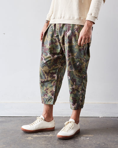 Kapital Taffeta Easy Beach Go Pants, Peace Camo