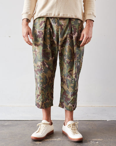 Kapital Taffeta Easy Beach Go Pants, Peace Camo