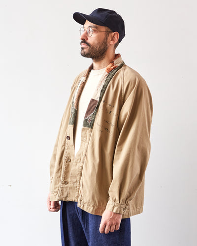 Kapital Tiger Juddbhan Shirt, Beige