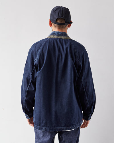 Kapital Tiger Juddbhan Shirt, Indigo