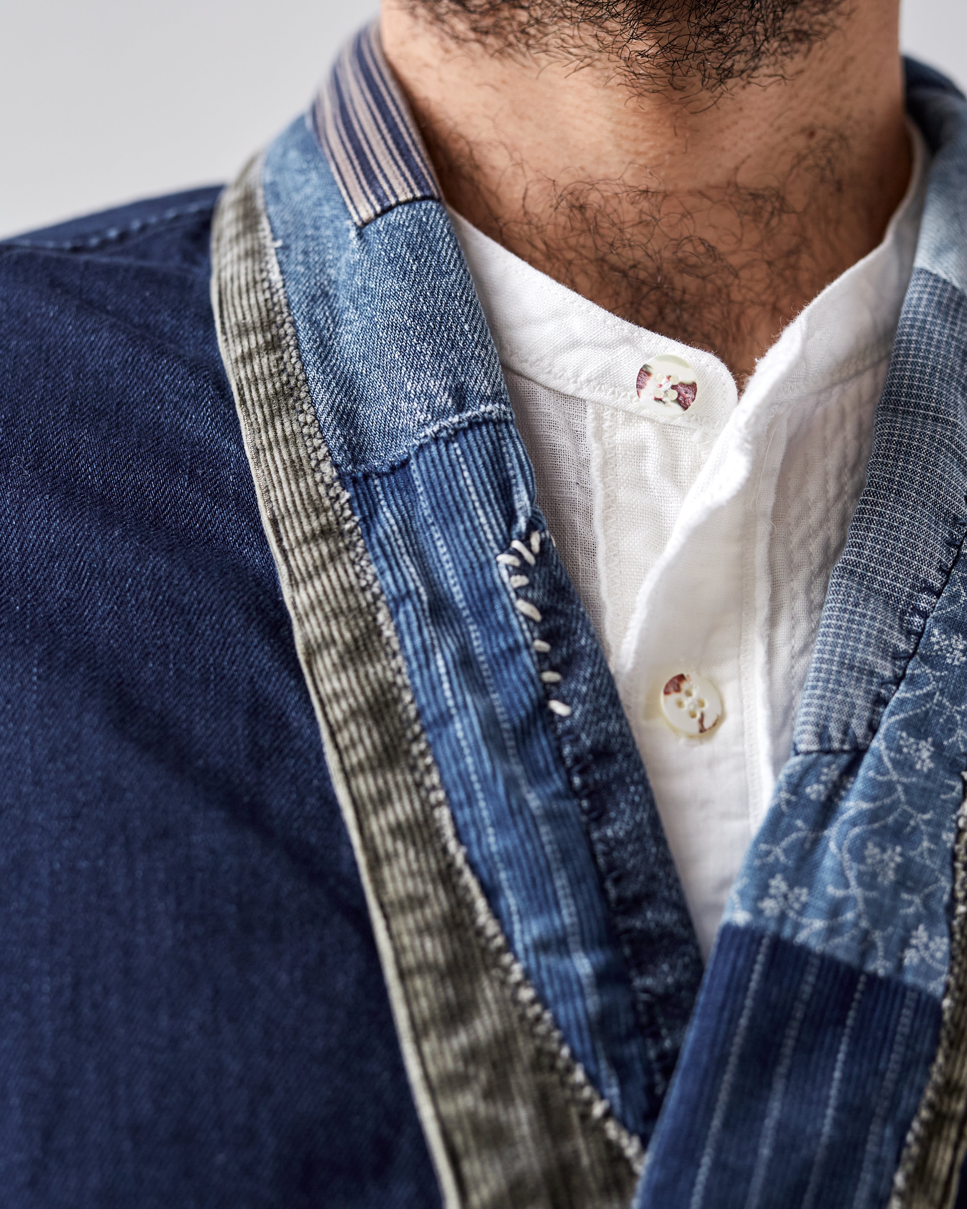 Kapital Tiger Juddbhan Shirt, Indigo – Glasswing