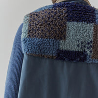 Kapital Tugihagi Fleece Hutte Vest, Navy