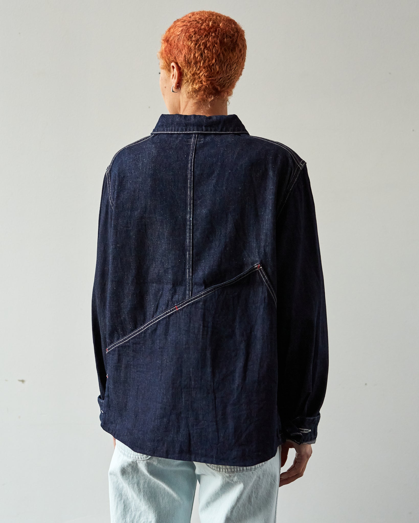 Kapital 12oz Denim Ringoman Coverall, Denim | Glasswing