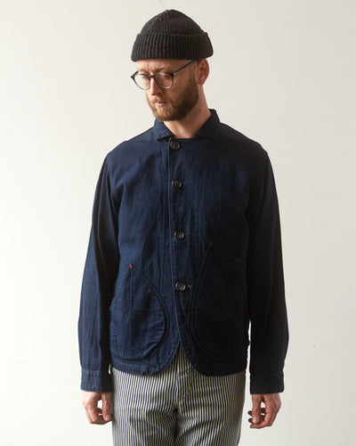 Kapital Unisex Ringoman Coverall, Indigo