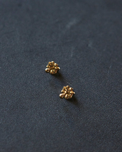 Kara Yoo Baby Ginni Studs, 14k Gold