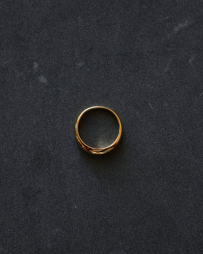 Kara Yoo Hera Dome Ring, Gold Vermeil