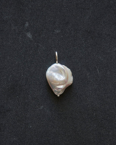 Kara Yoo Keshi Petal Pearl Pendant, Sterling Silver