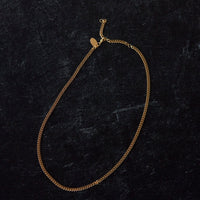 Kara Yoo Midi Curb Necklace, Yellow Gold