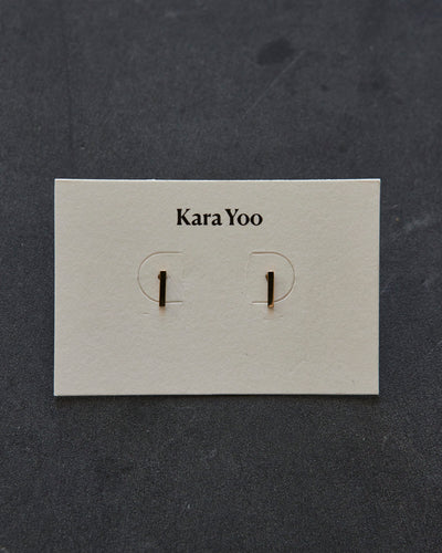 Kara Yoo Mille Studs, 14k Gold