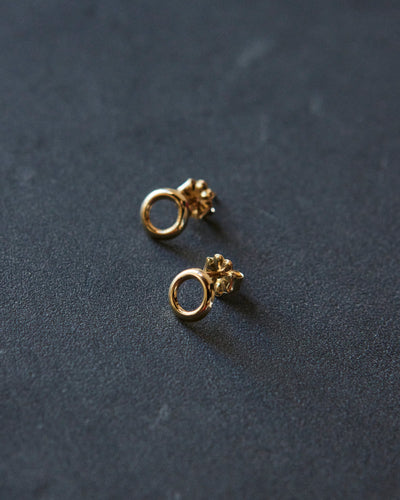 Kara Yoo Rhode Studs, 14k Gold