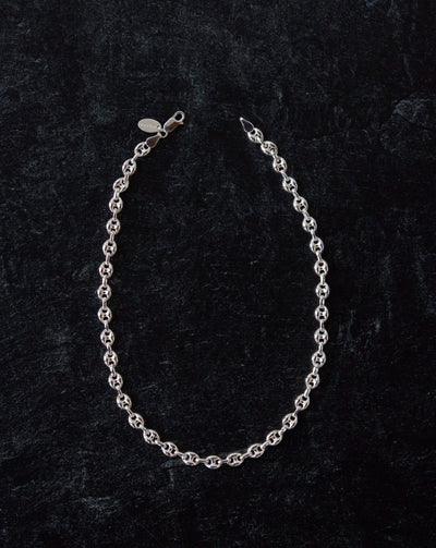 Kara Yoo Wide Gemma Necklace, Sterling Silver