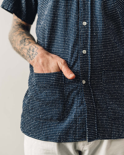 La Paz Castro Shirt, Navy Cactus