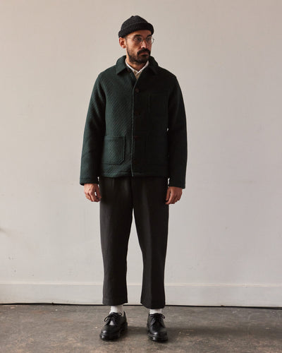 La Paz Baptista Jacket, Green Wool