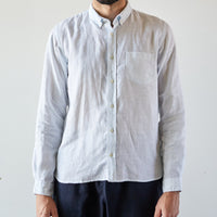La Paz Branco Shirt, Blue Stripes