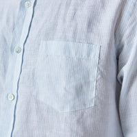 La Paz Branco Shirt, Blue Stripes