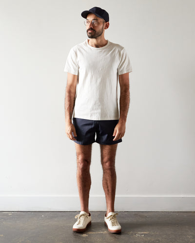 La Paz Morais Swim Shorts, Dark Navy/Ecru Whale