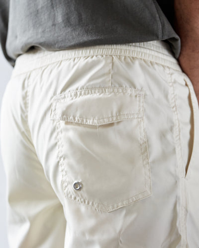 La Paz Morais Swim Shorts, Ecru/Navy Whale